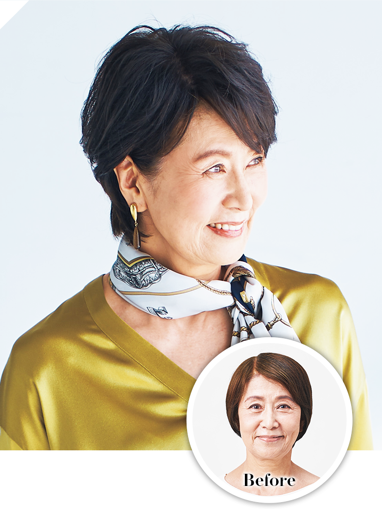 訂造假髮 優雅短捲髮